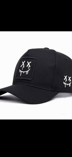 casquette noire smile